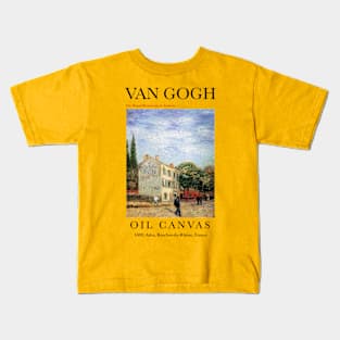 The Rispal Restaurant at Asnieres, 1887 - Vincent van Gogh Kids T-Shirt